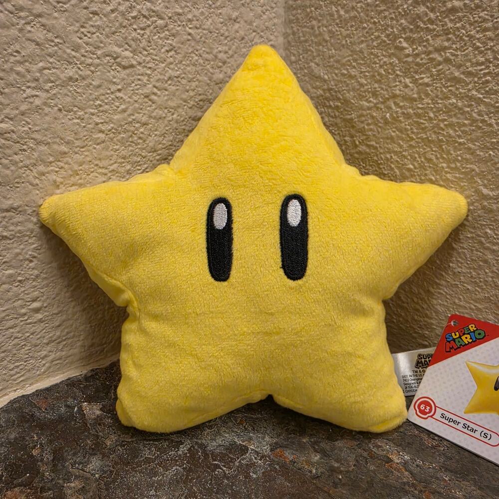 Plush - Super Star 6 Inch (NEW) - Super Mario - Nintendo